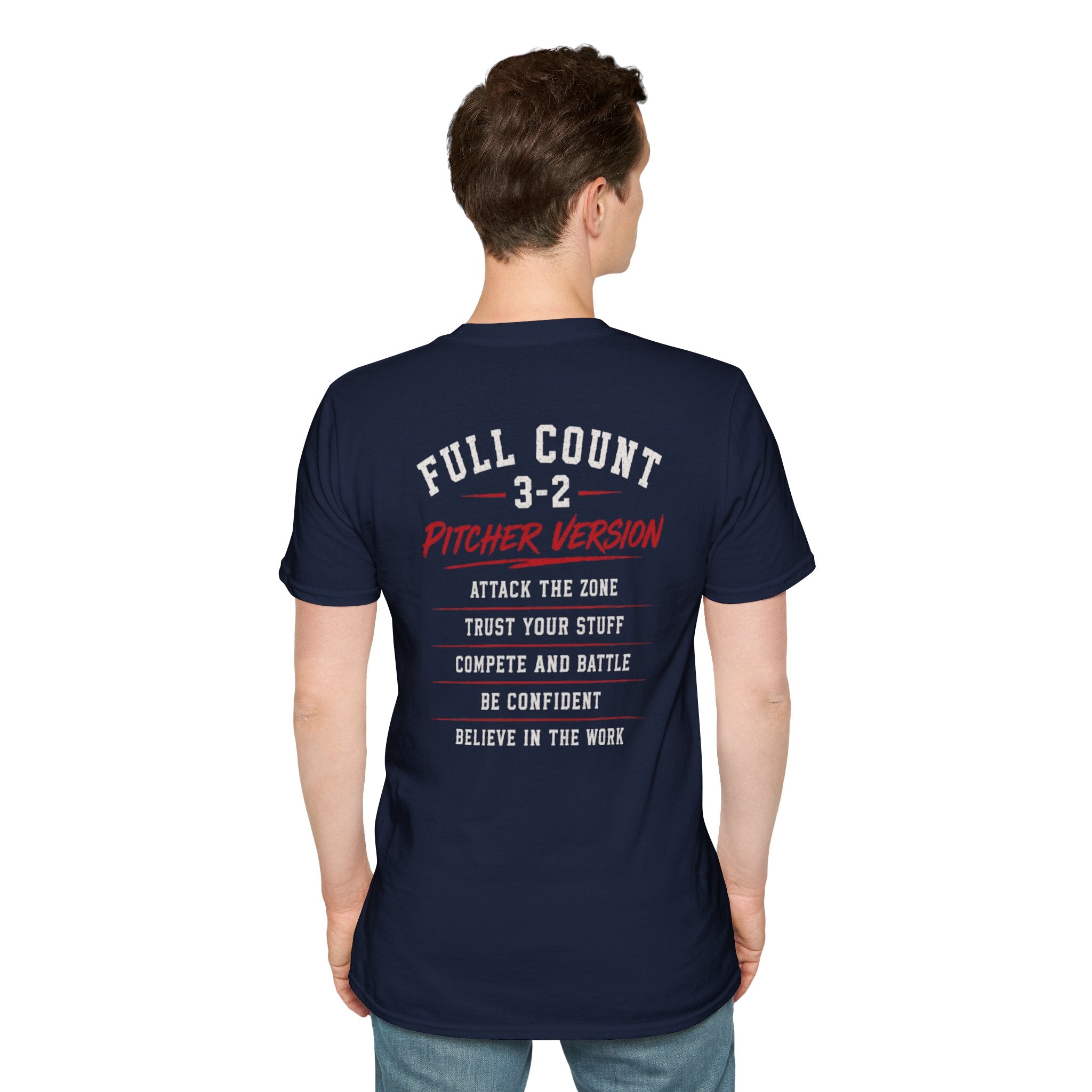 Full Count Baseball T-Shirt - Pitcher Version