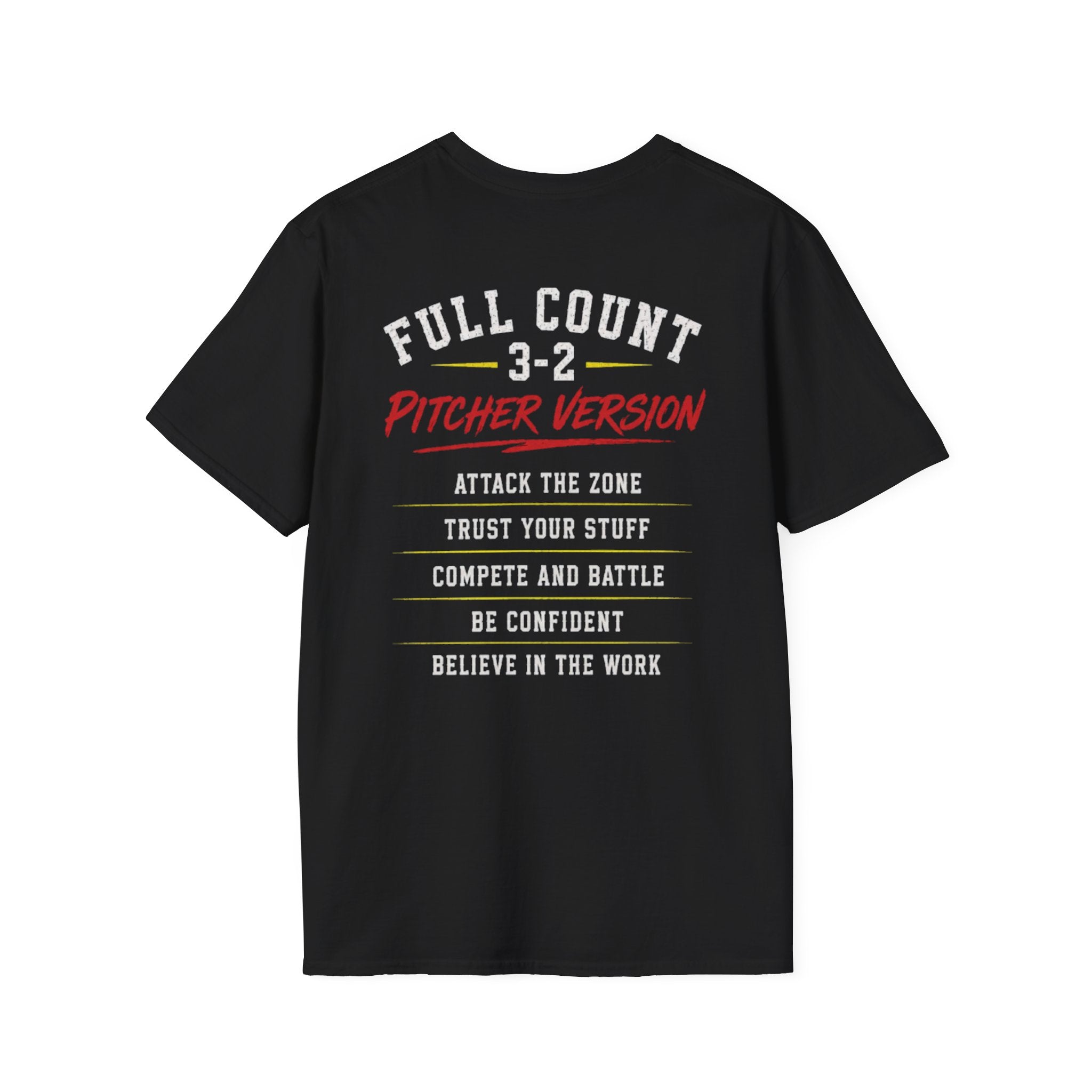 Full Count Softball T-Shirt - Pitcher Version