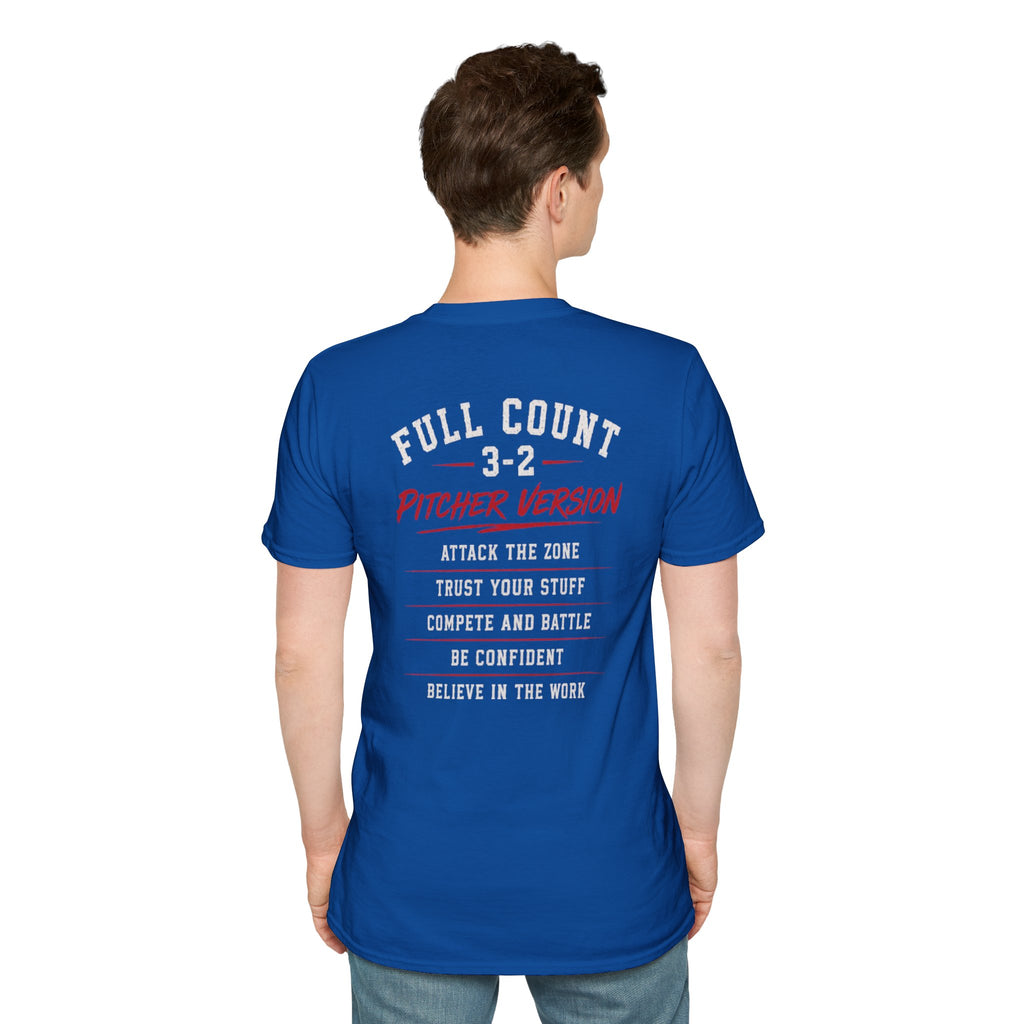 Full Count Baseball T-Shirt - Pitcher Version