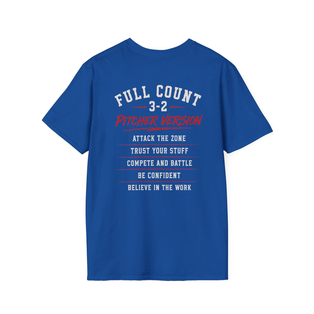 Full Count Baseball T-Shirt - Pitcher Version