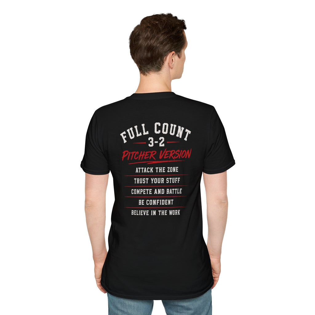 Full Count Baseball T-Shirt - Pitcher Version