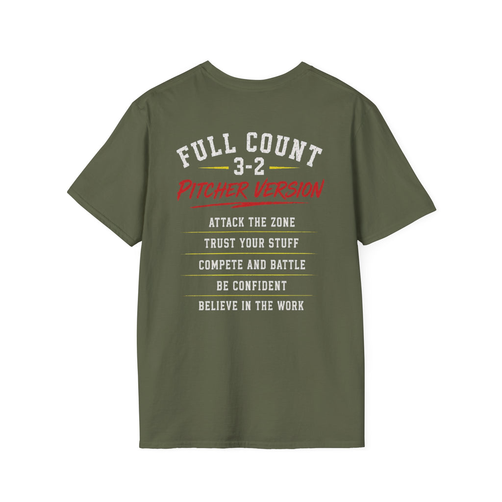 Full Count Softball T-Shirt - Pitcher Version
