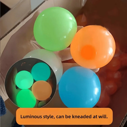 4pc Glow Stress Balls
