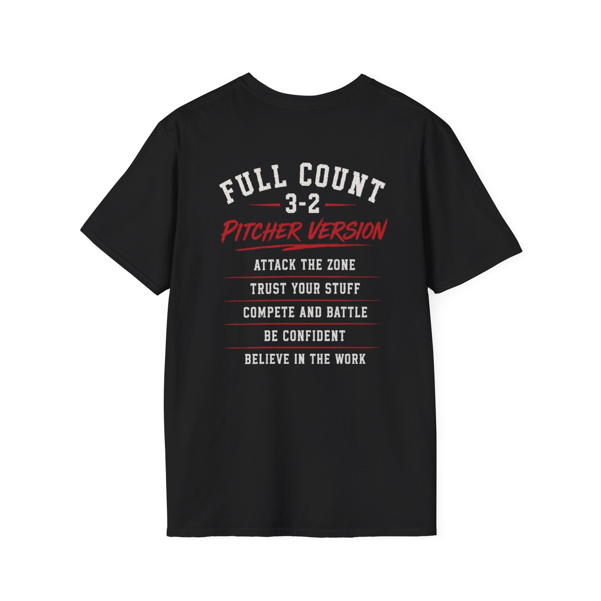 Full Count Baseball T-Shirt - Pitcher Version