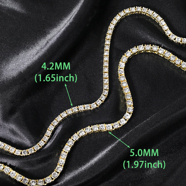 Iced Out Tennis Chain Necklace