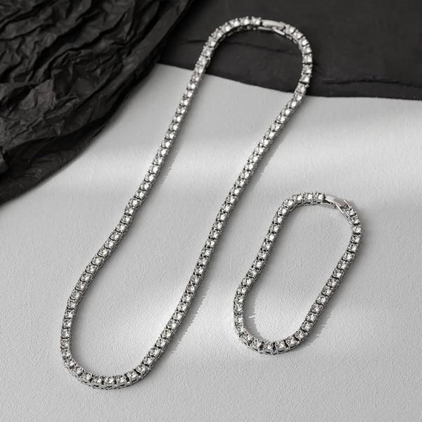 Iced Out Tennis Chain Necklace