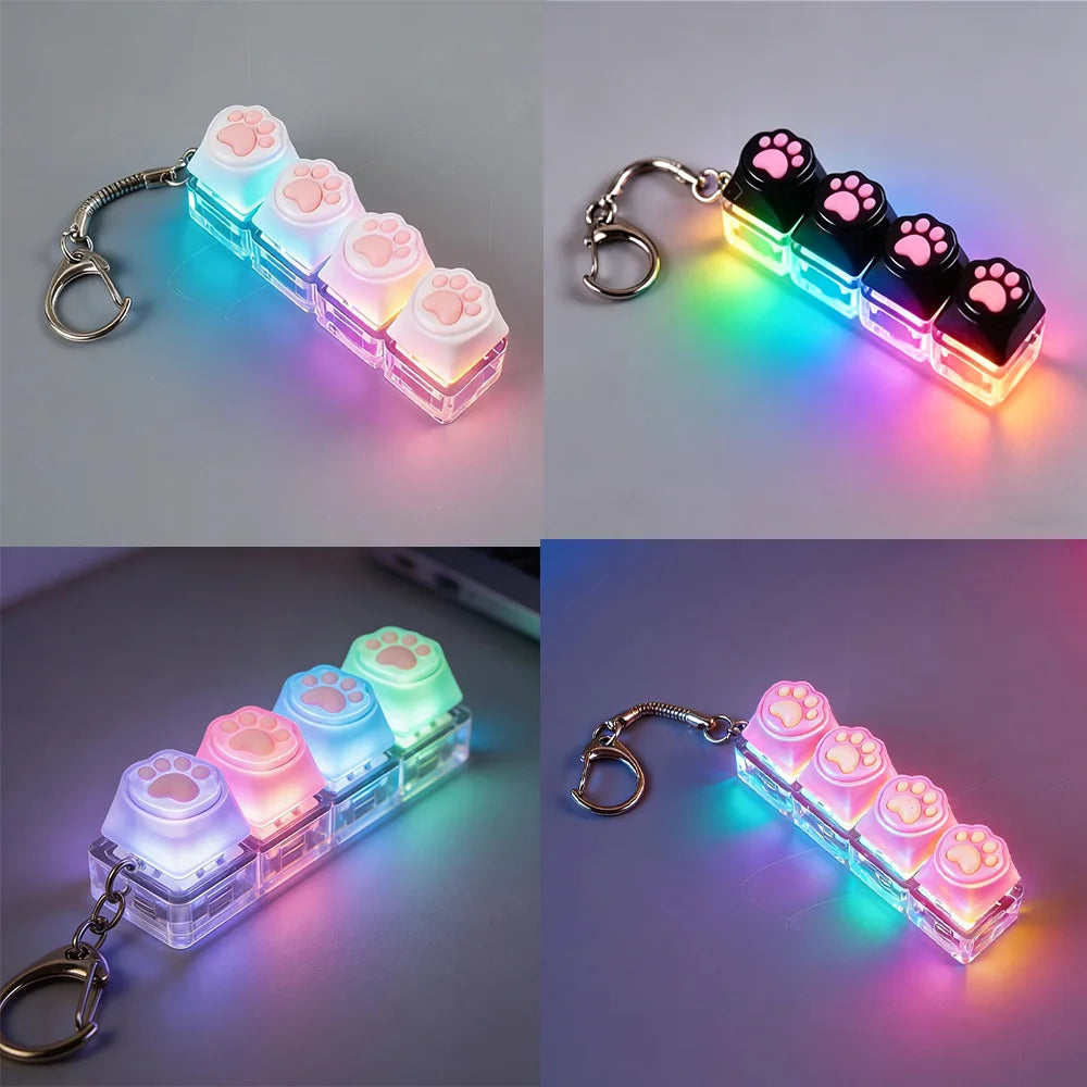 LED Keychain Fidget