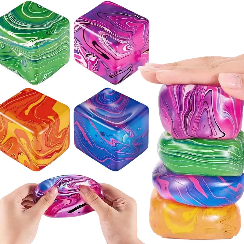 Squishy Ice Cube Swirls
