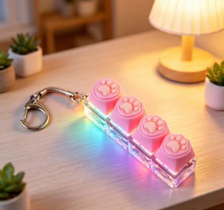 LED Keychain Fidget