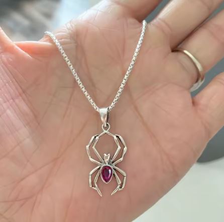 Spider Pendant Necklace