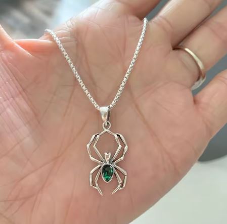 Spider Pendant Necklace